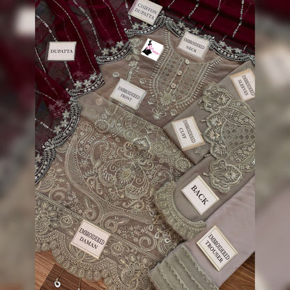 Imrozia Chiffon Fancy