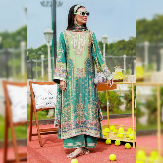 Ansab Jahangir Lawn Fancy