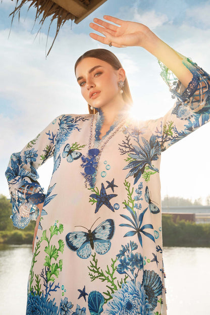M Print Lawn Fancy