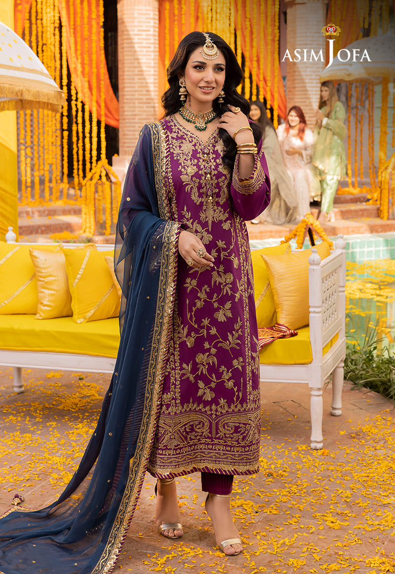 Asim Jofa Chiffon Fancy