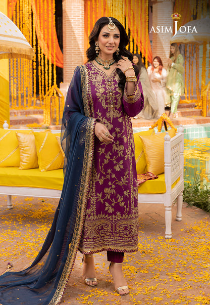 Asim Jofa Chiffon Fancy