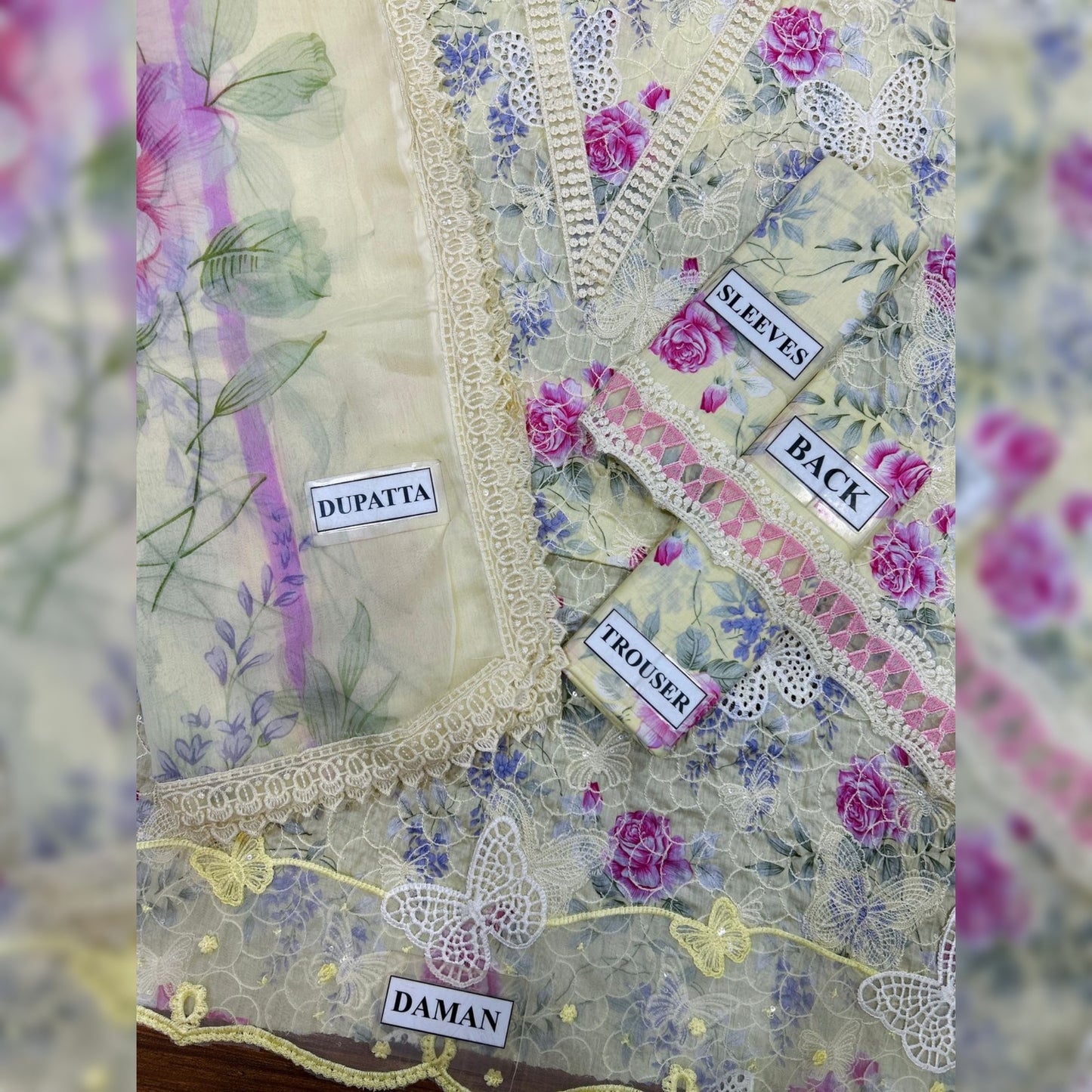 M Print Lawn Fancy