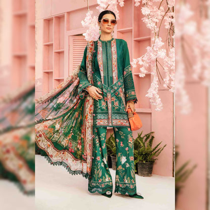 M Print Lawn Fancy