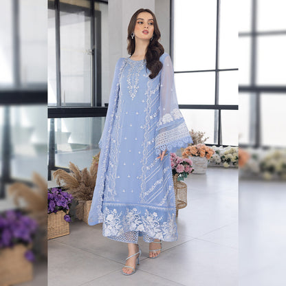Azure Organza Fancy