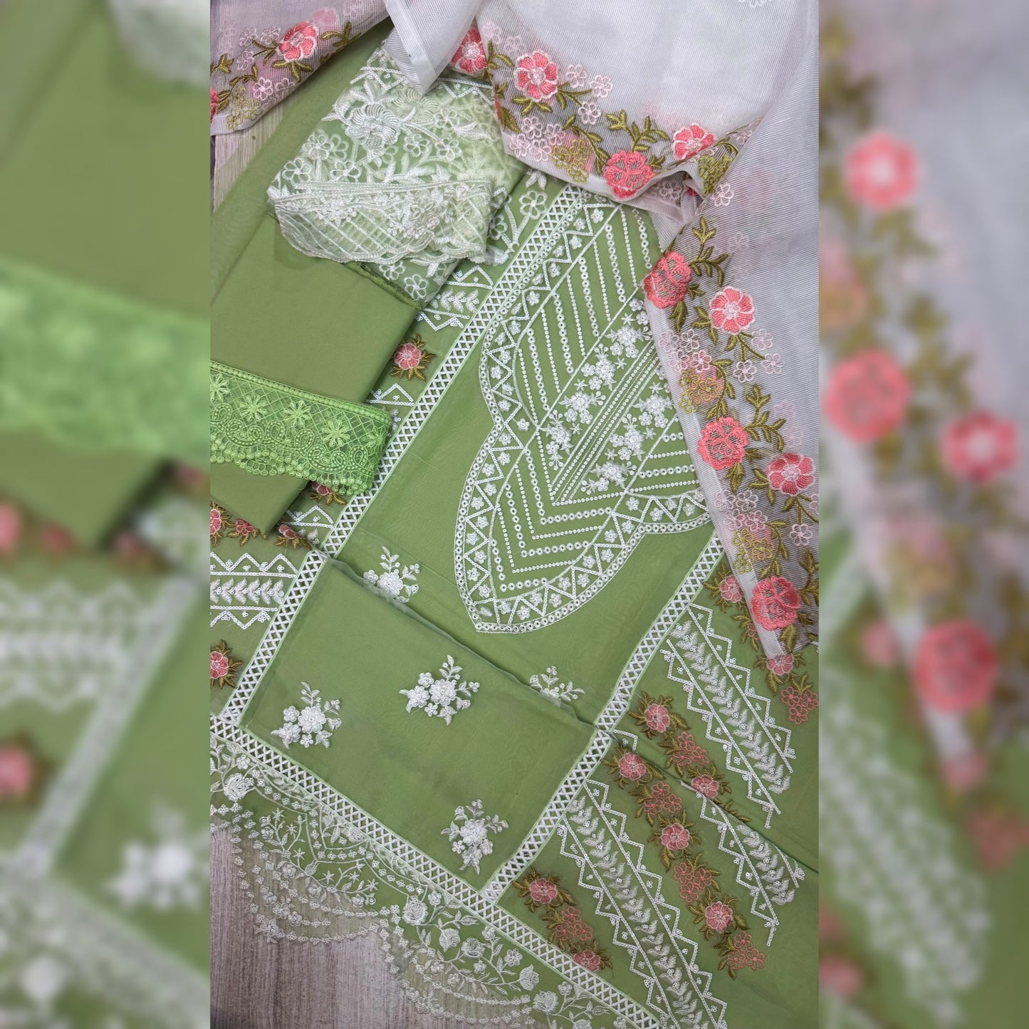 Azure Organza Fancy