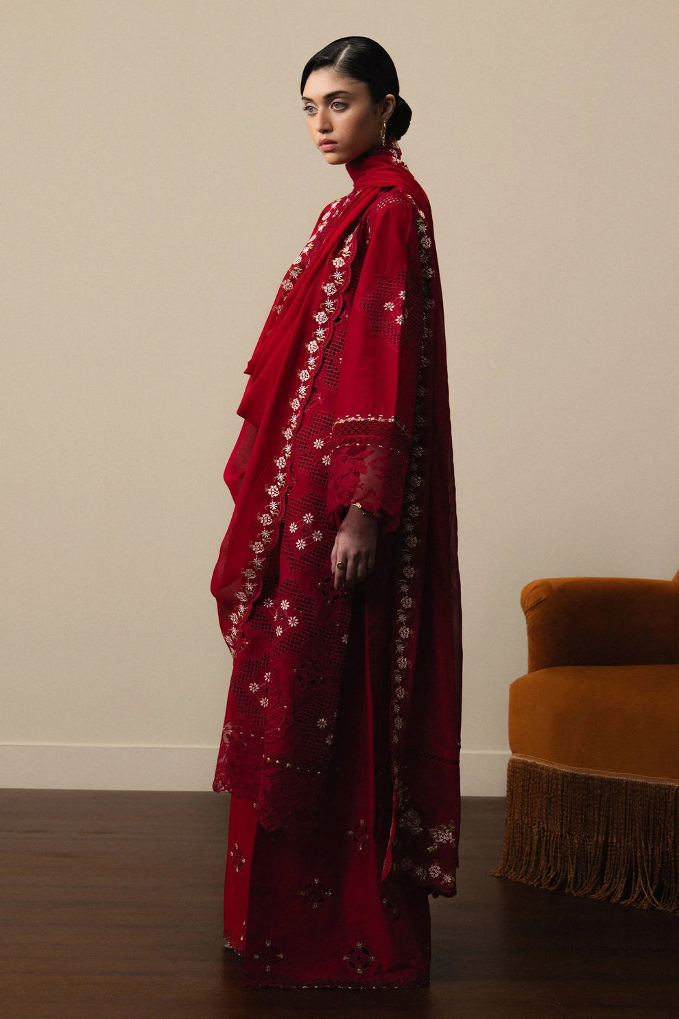 Zara Shahjahan Lawn Fancy