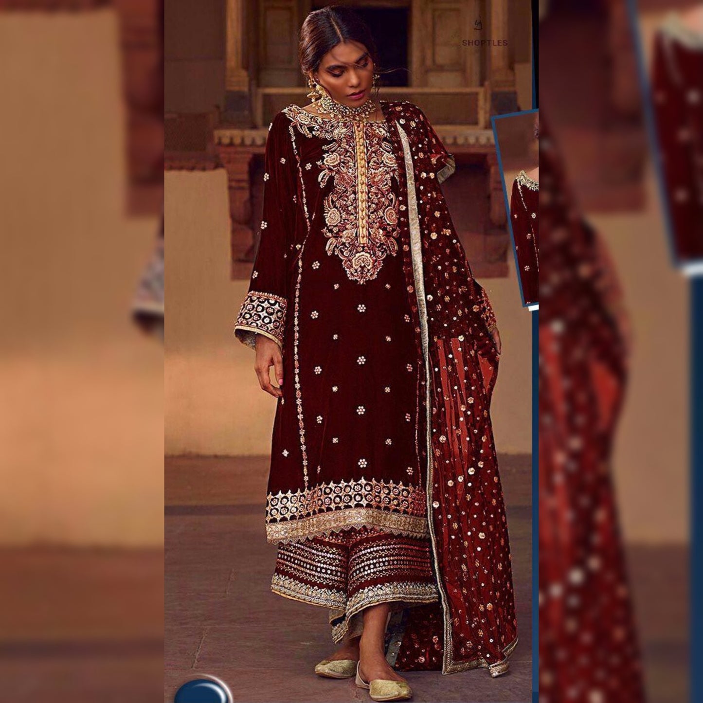 Annus Abrar Velvet Fancy