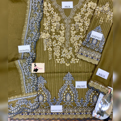 Maria B Chiffon Fancy