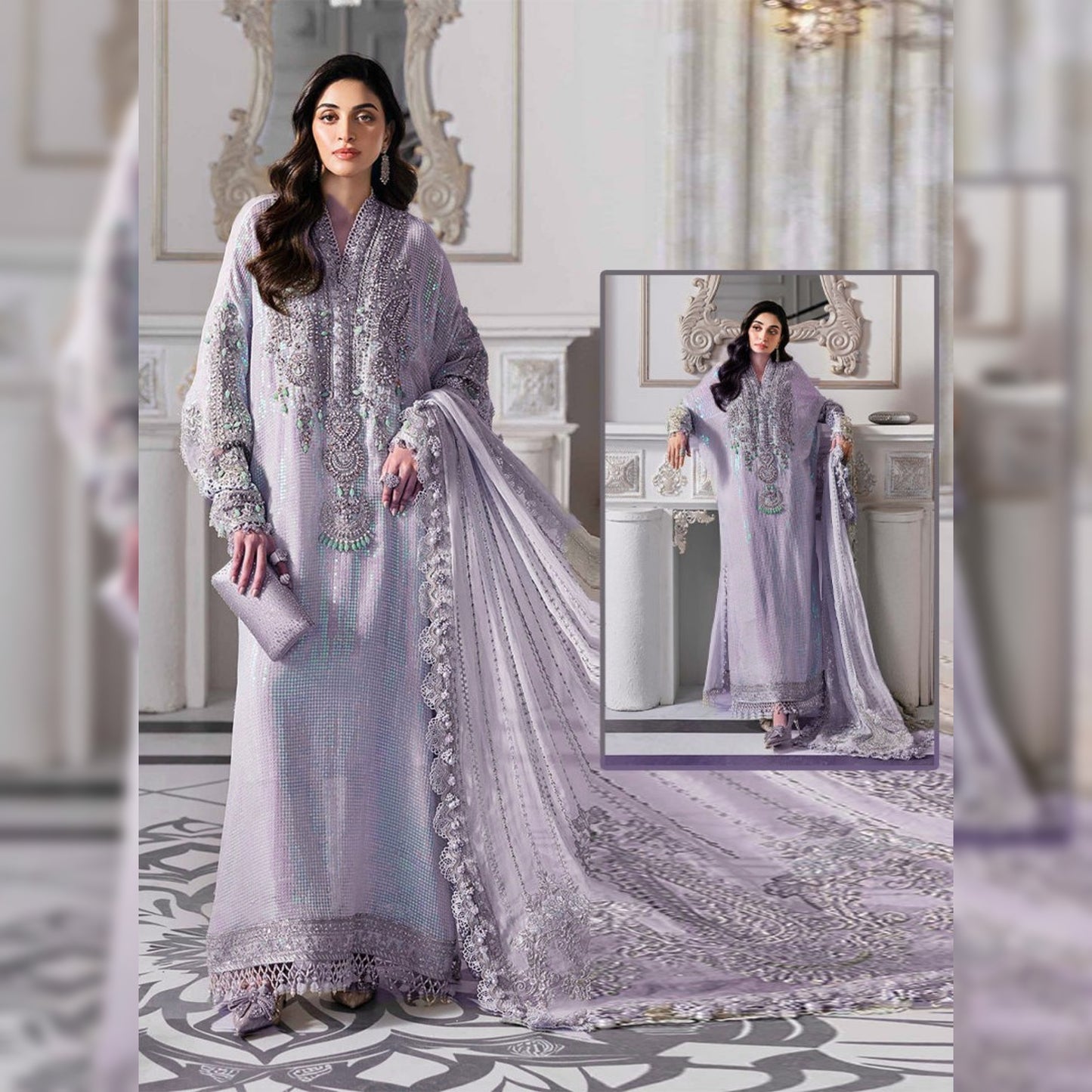 Maria B Chiffon Fancy