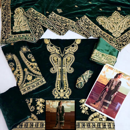 Mina Hasan Velvet Fancy