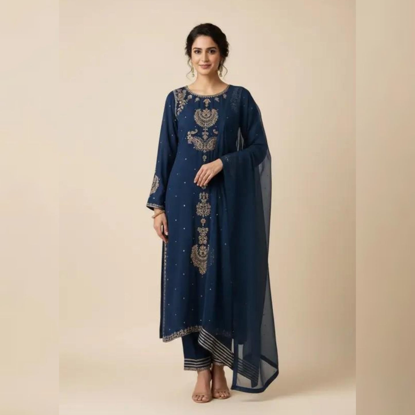 Agha Noor Velvet Fancy