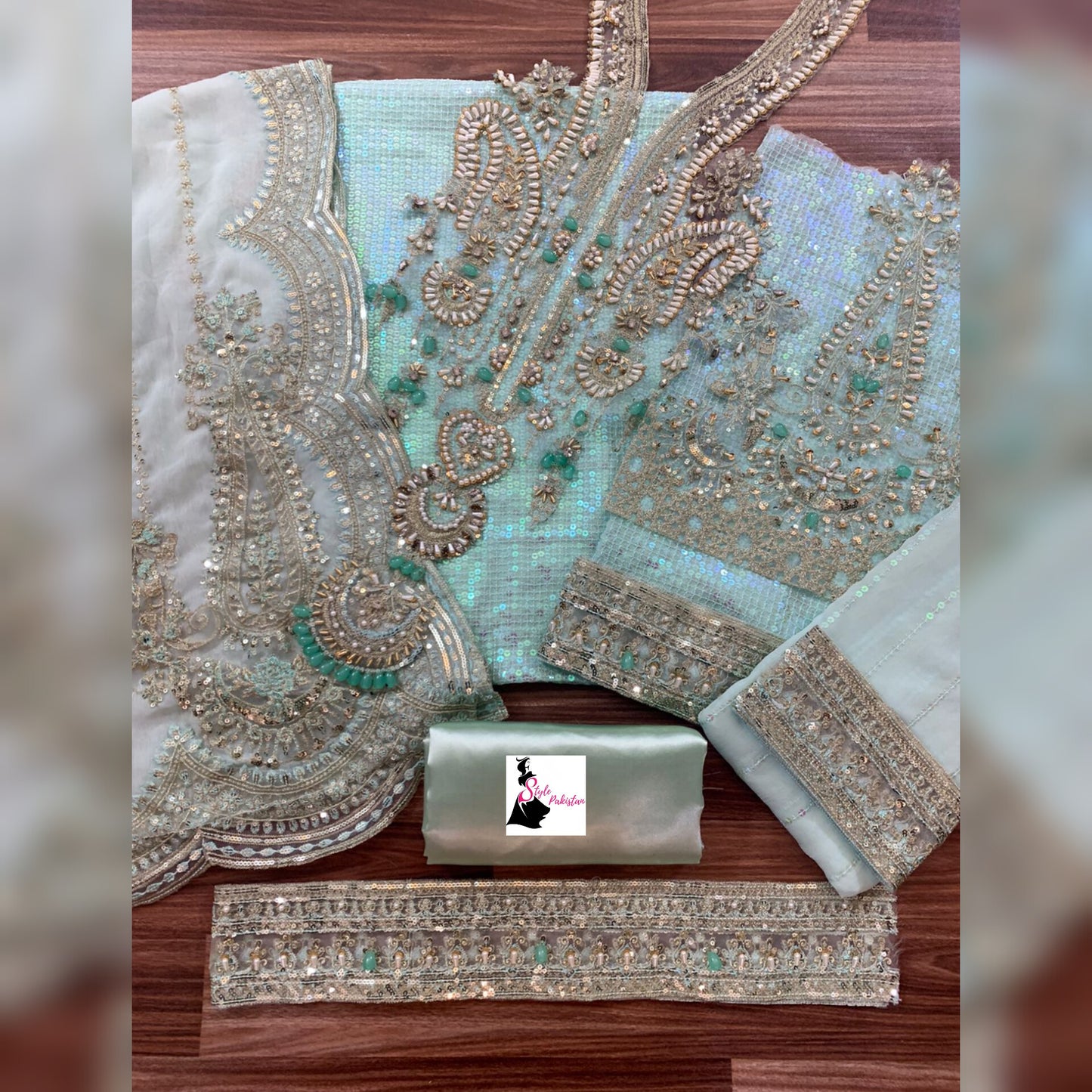 Maria B Chiffon Fancy