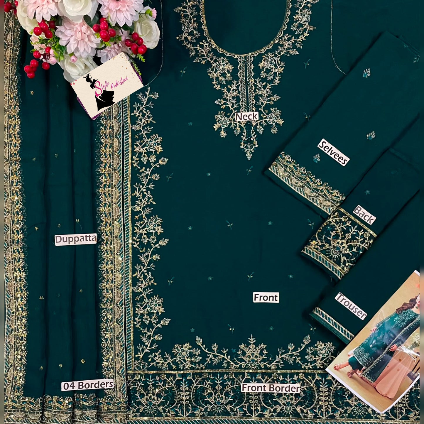Asim Jofa Chiffon Fancy