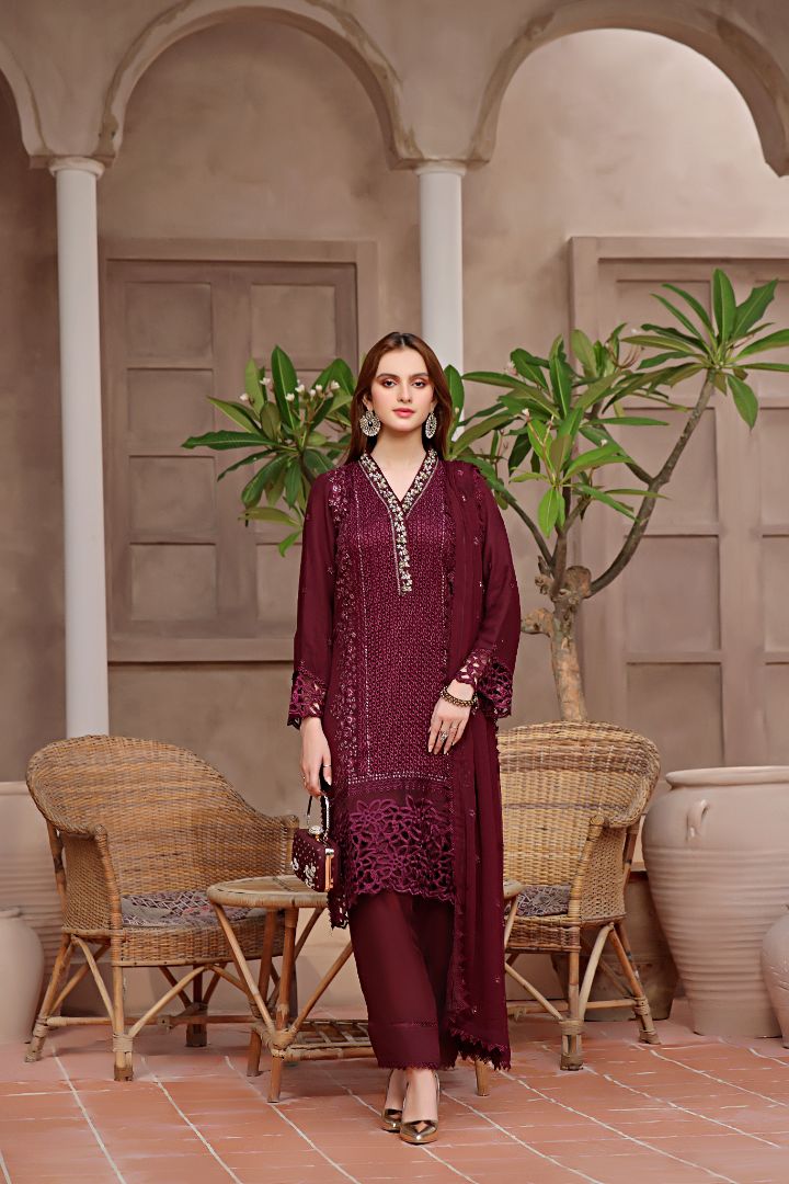 Crimson Chiffon Fancy