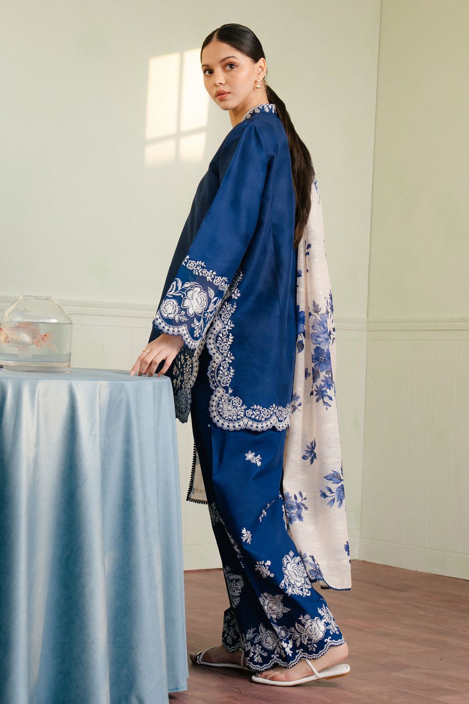 Zara Shahjahan Lawn Fancy