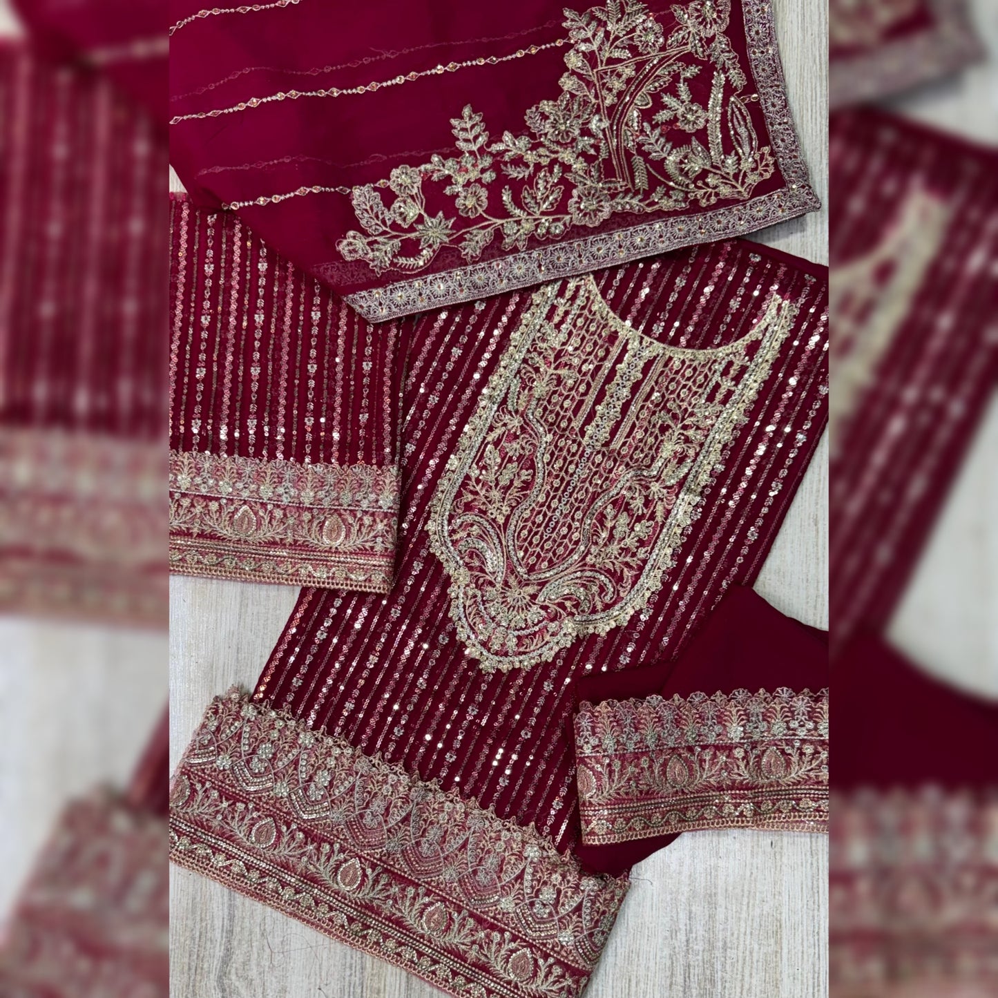 Kanwal Malik Chiffon Fancy