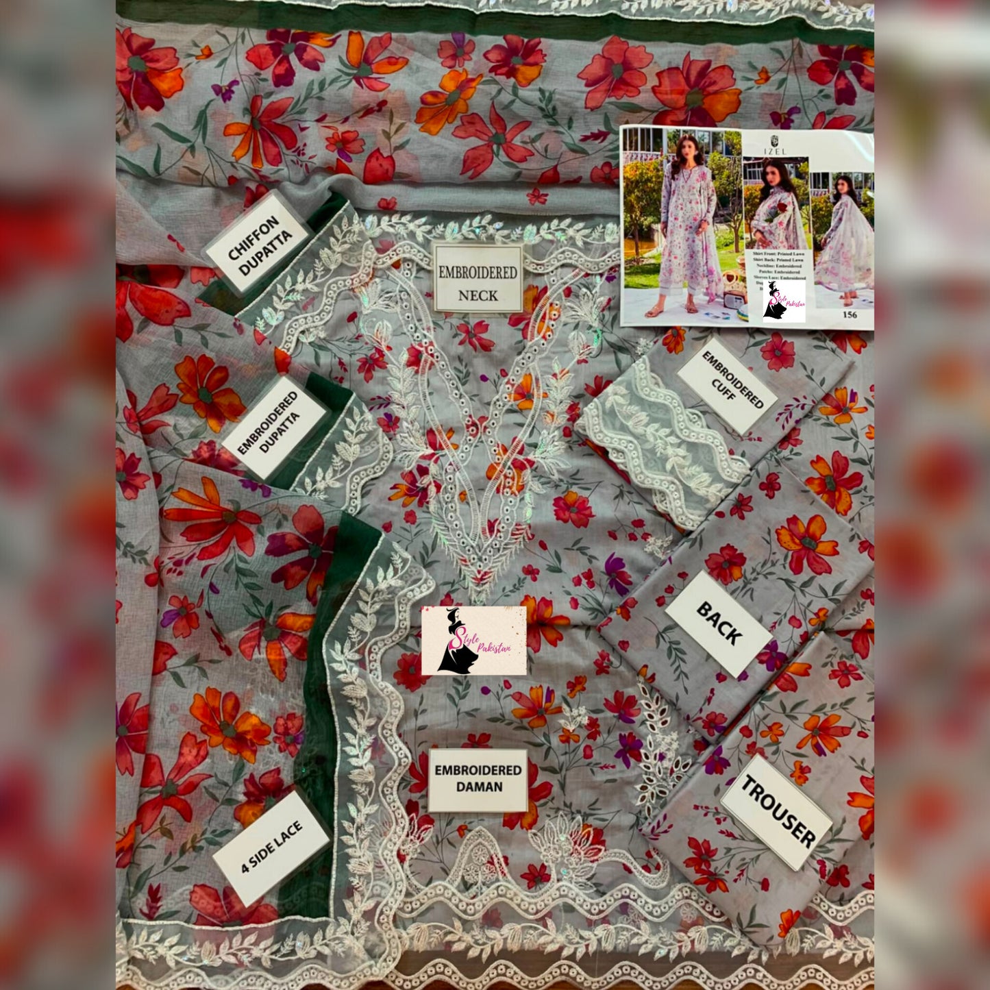 Izel Lawn Fancy