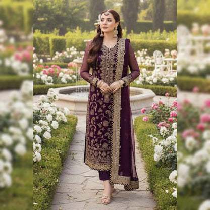 Asim Jofa Chiffon Fancy