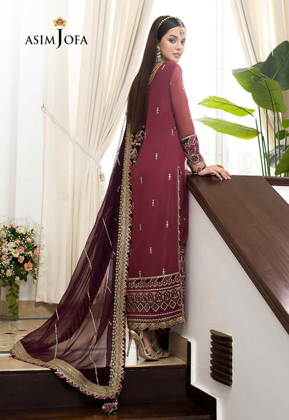 Asim Jofa Chiffon Fancy