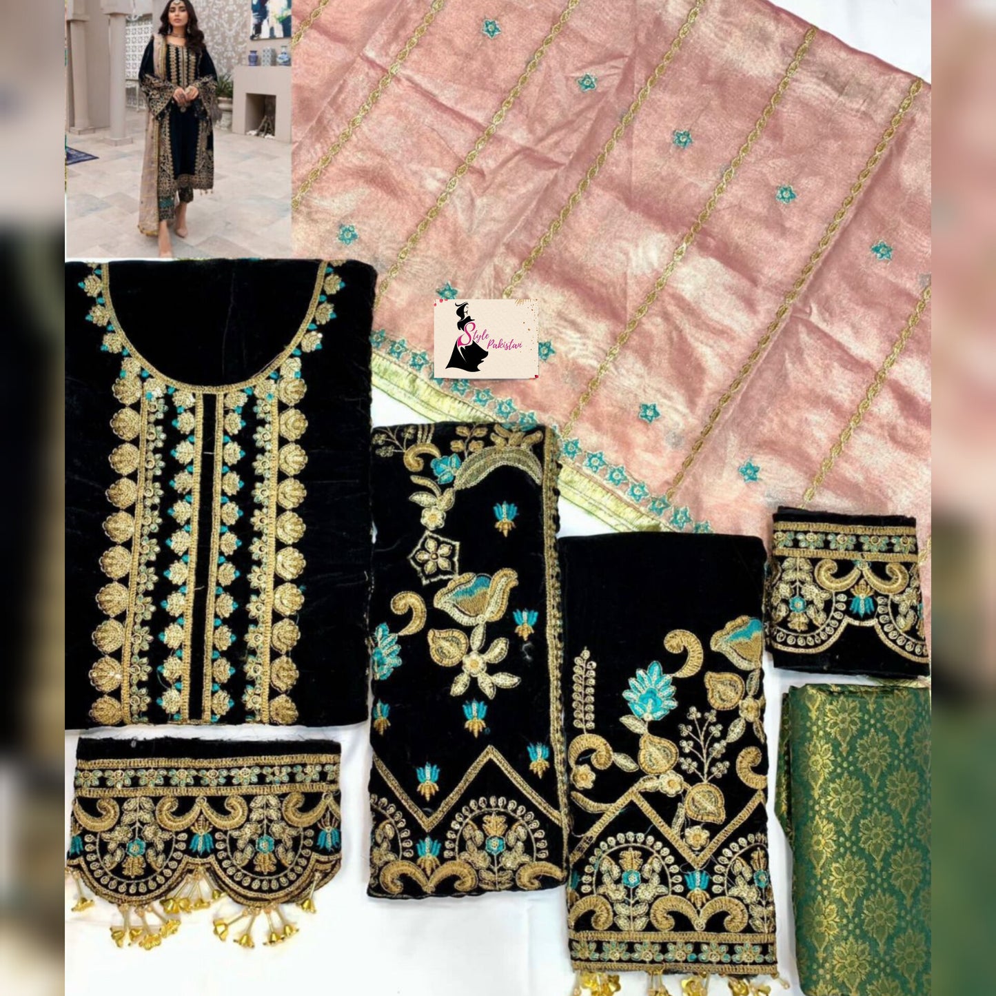 Emaan Adeel Velvet Fancy