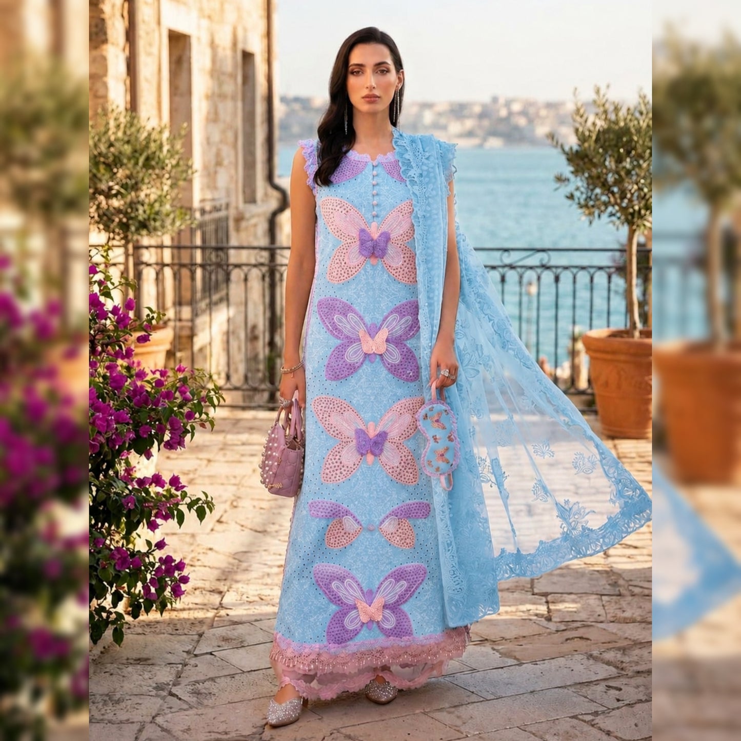 Maria B Lawn Fancy