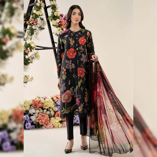 M Print Lawn Fancy