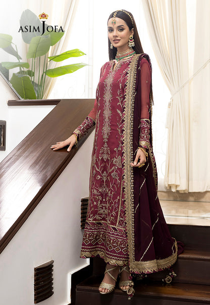 Asim Jofa Chiffon Fancy