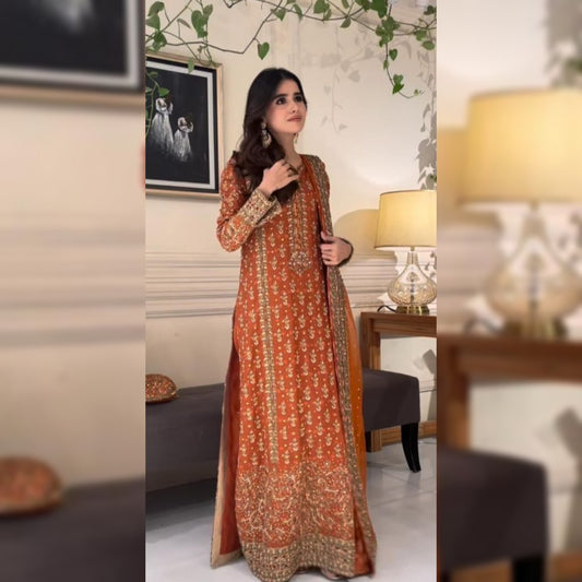 Haris Shakeel Chiffon Fancy