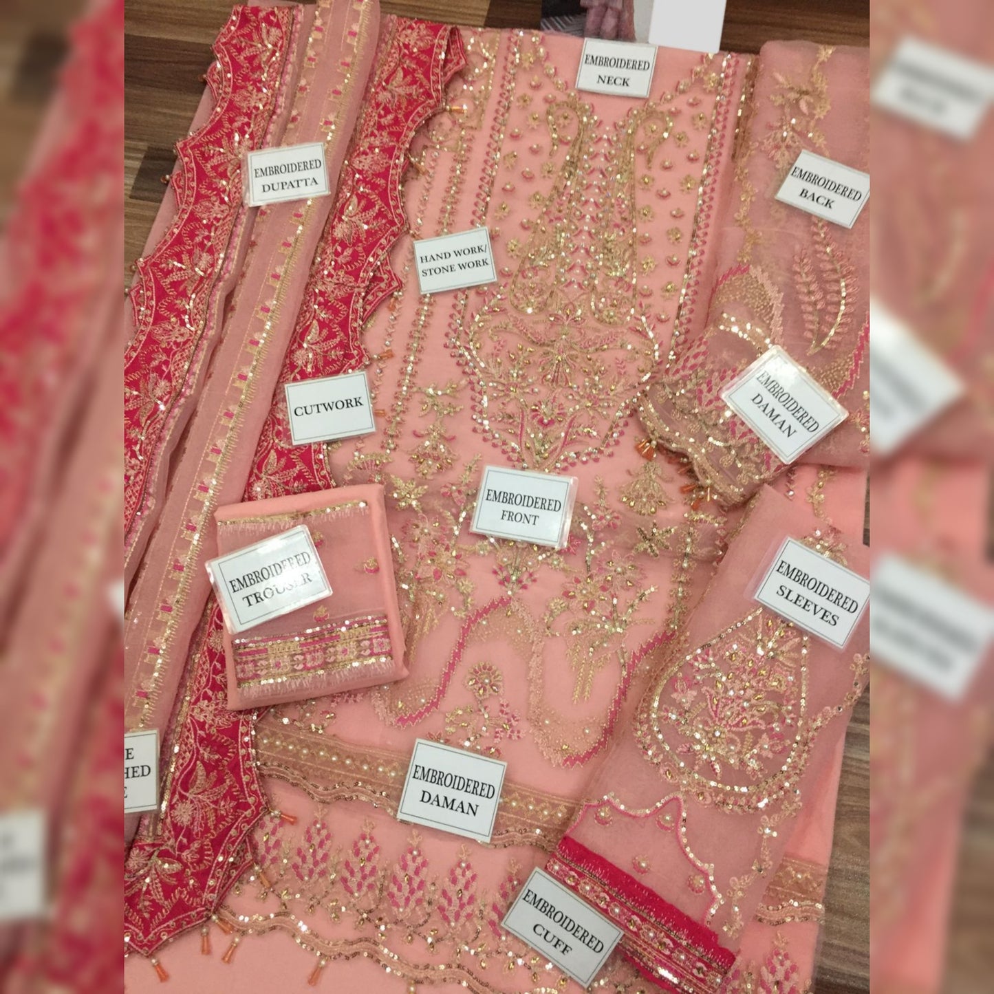Afrozeh Organza Fancy