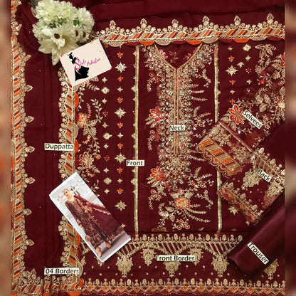 Maria B Chiffon Fancy