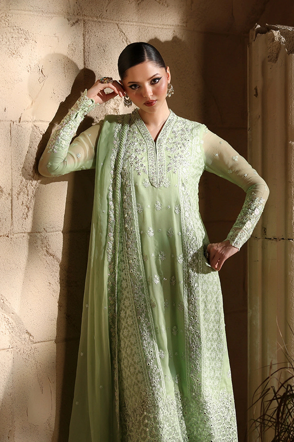Azure Chiffon Fancy
