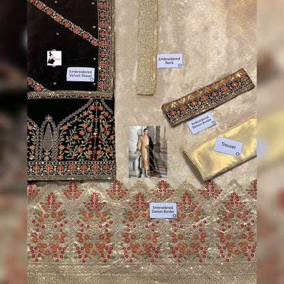 Zainab Chottani Velvet Fancy