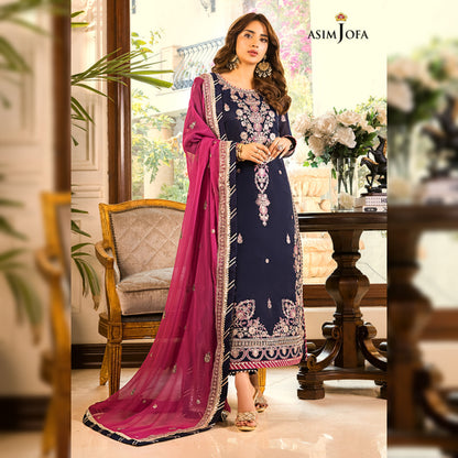 Asim Jofa Chiffon Fancy