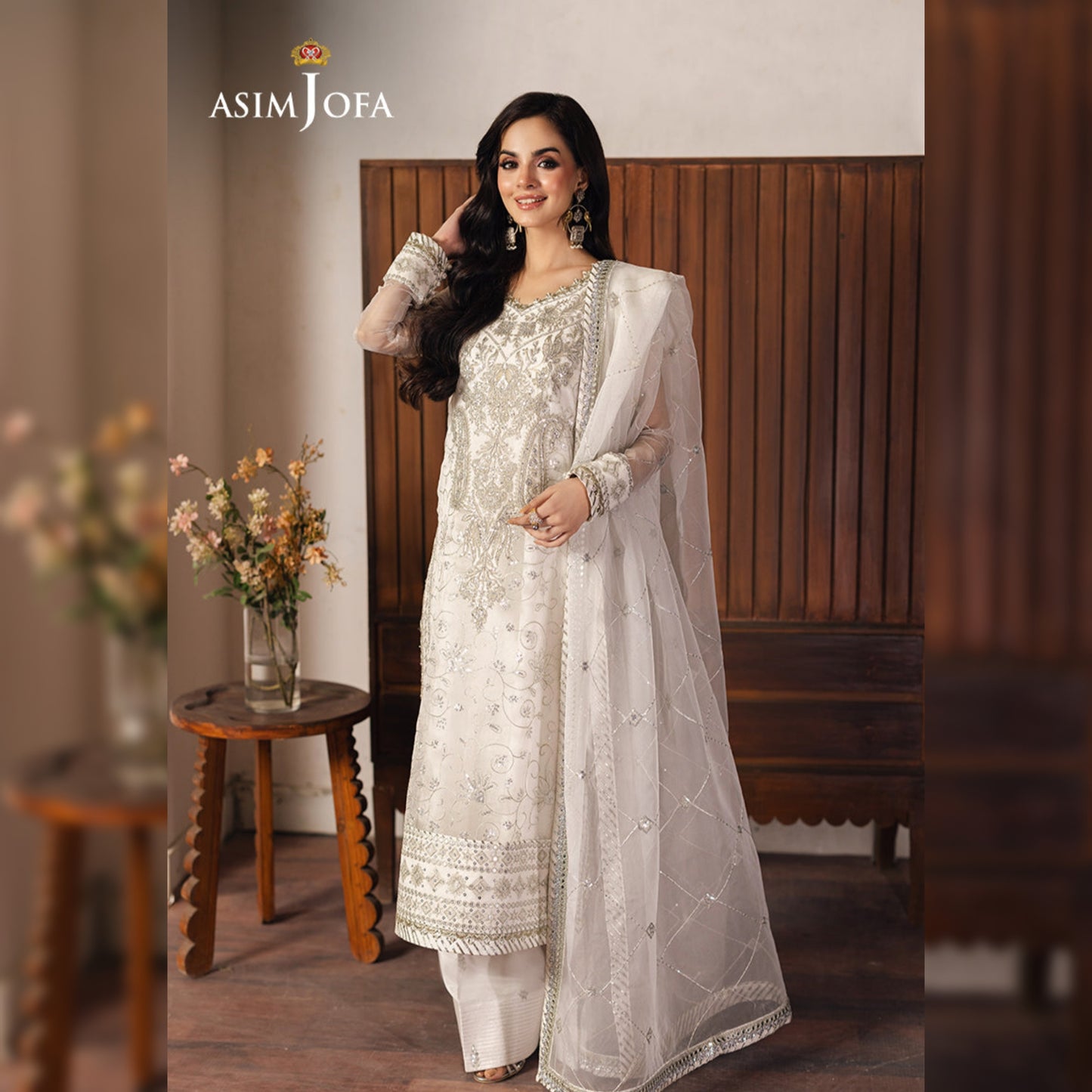 Asim Jofa Organza Fancy