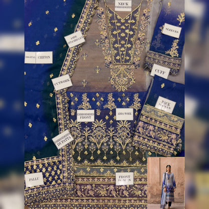 Emaan Adeel Chiffon Fancy