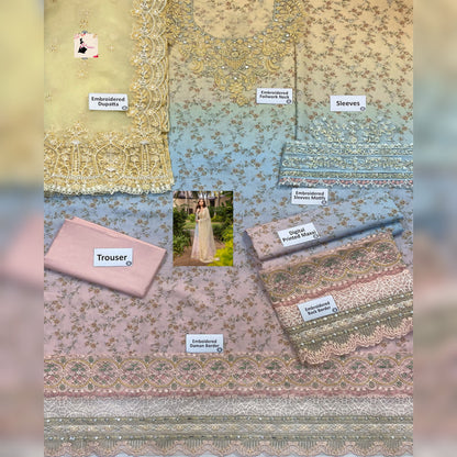 Faiza Saqlain Lawn Fancy