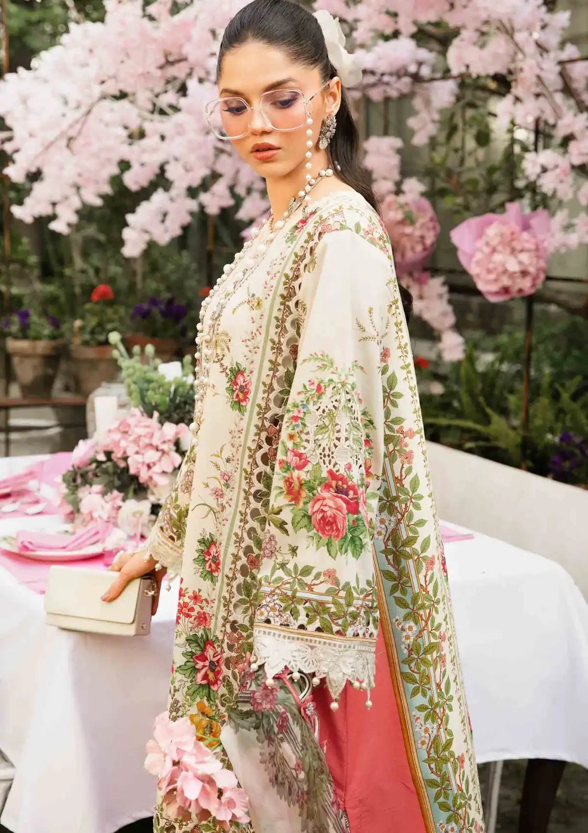 M Print Lawn Fancy