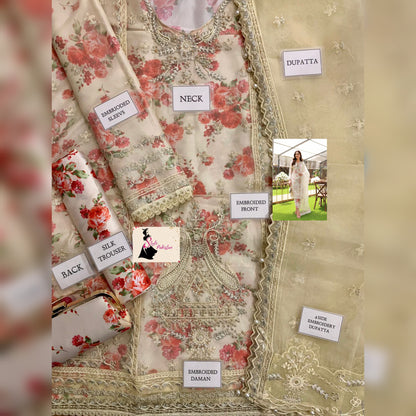 Elaf Organza Fancy