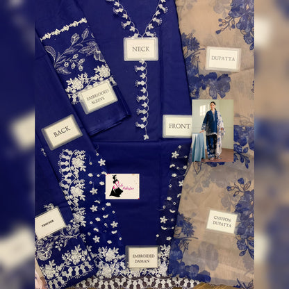 Zara ShahJahan Lawn Fancy