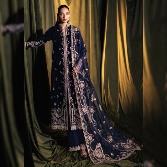 Qalamkar Velvet Fancy