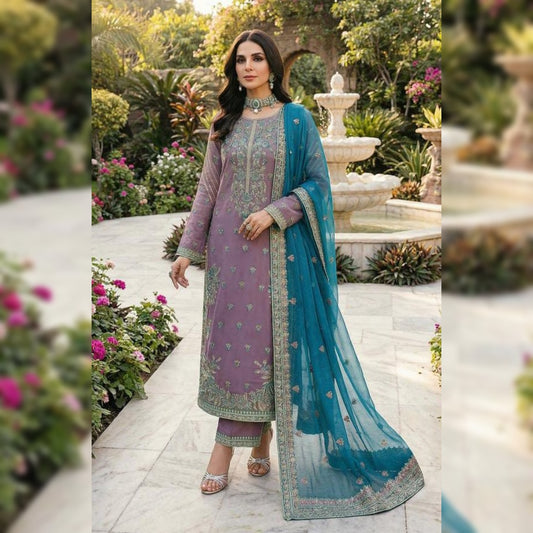 Akbar Aslam Organza Fancy