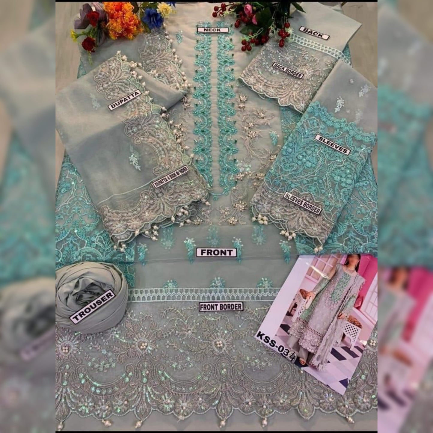 Elaf Organza Fancy