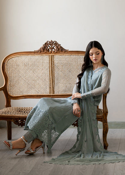 Azure Chiffon Fancy