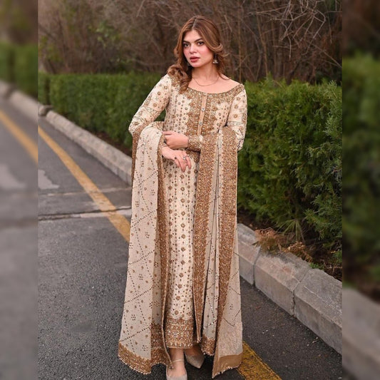 Haris Shakeel Chiffon Fancy