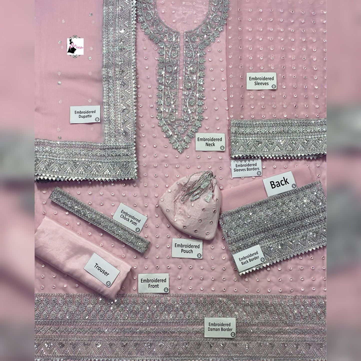 Haseens Chiffon Fancy