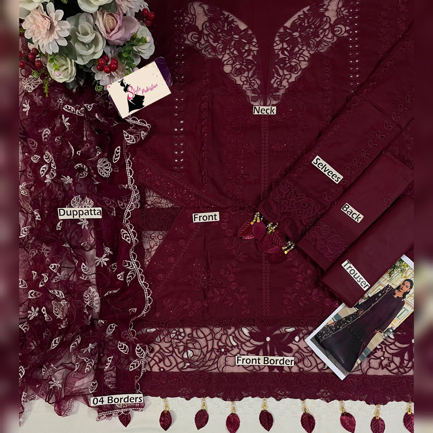 Afrozeh Lawn Fancy