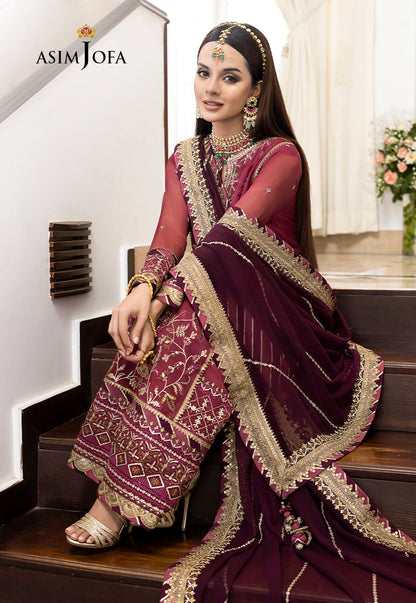 Asim Jofa Chiffon Fancy