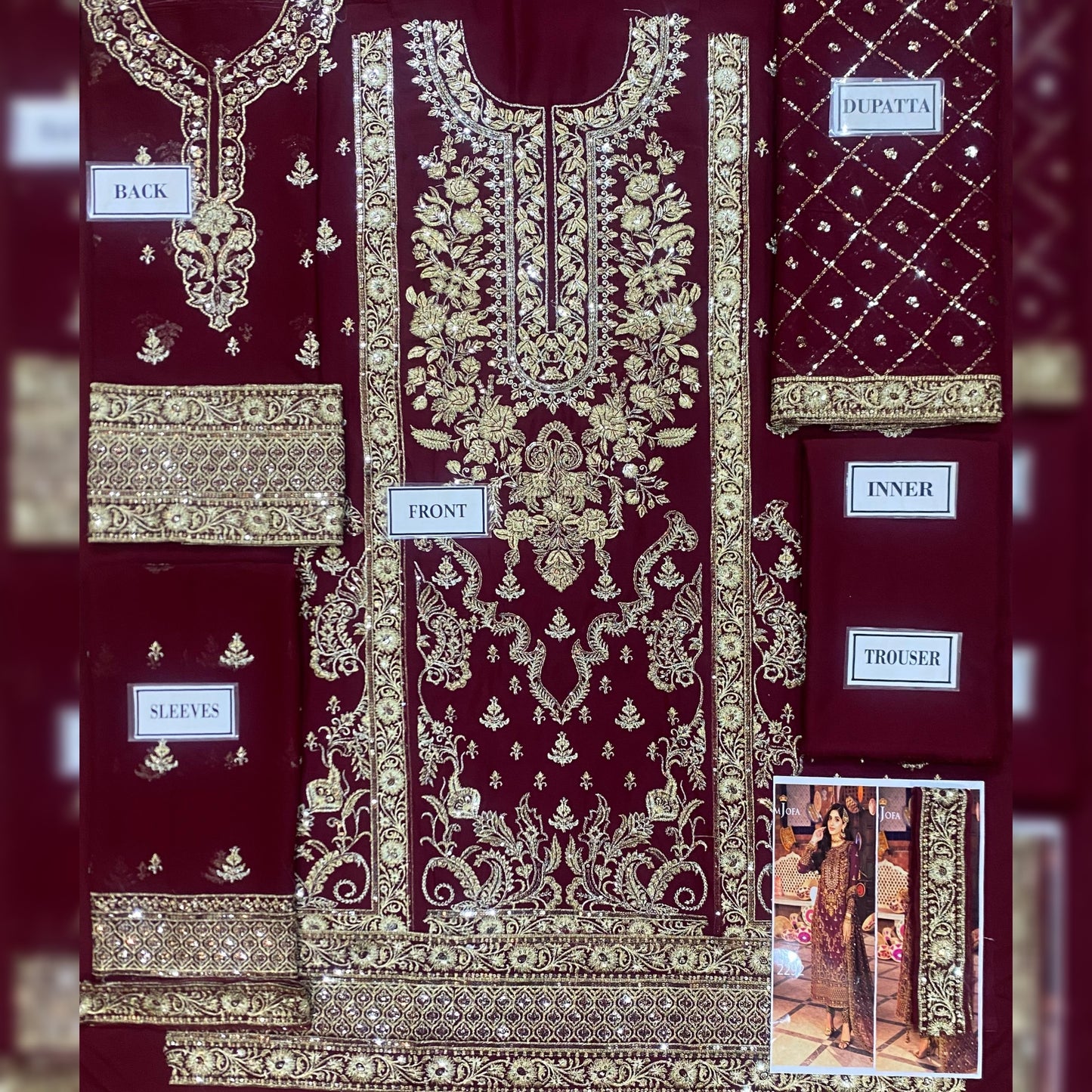 Asim Jofa Chiffon Fancy