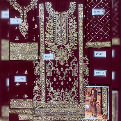 Asim Jofa Chiffon Fancy