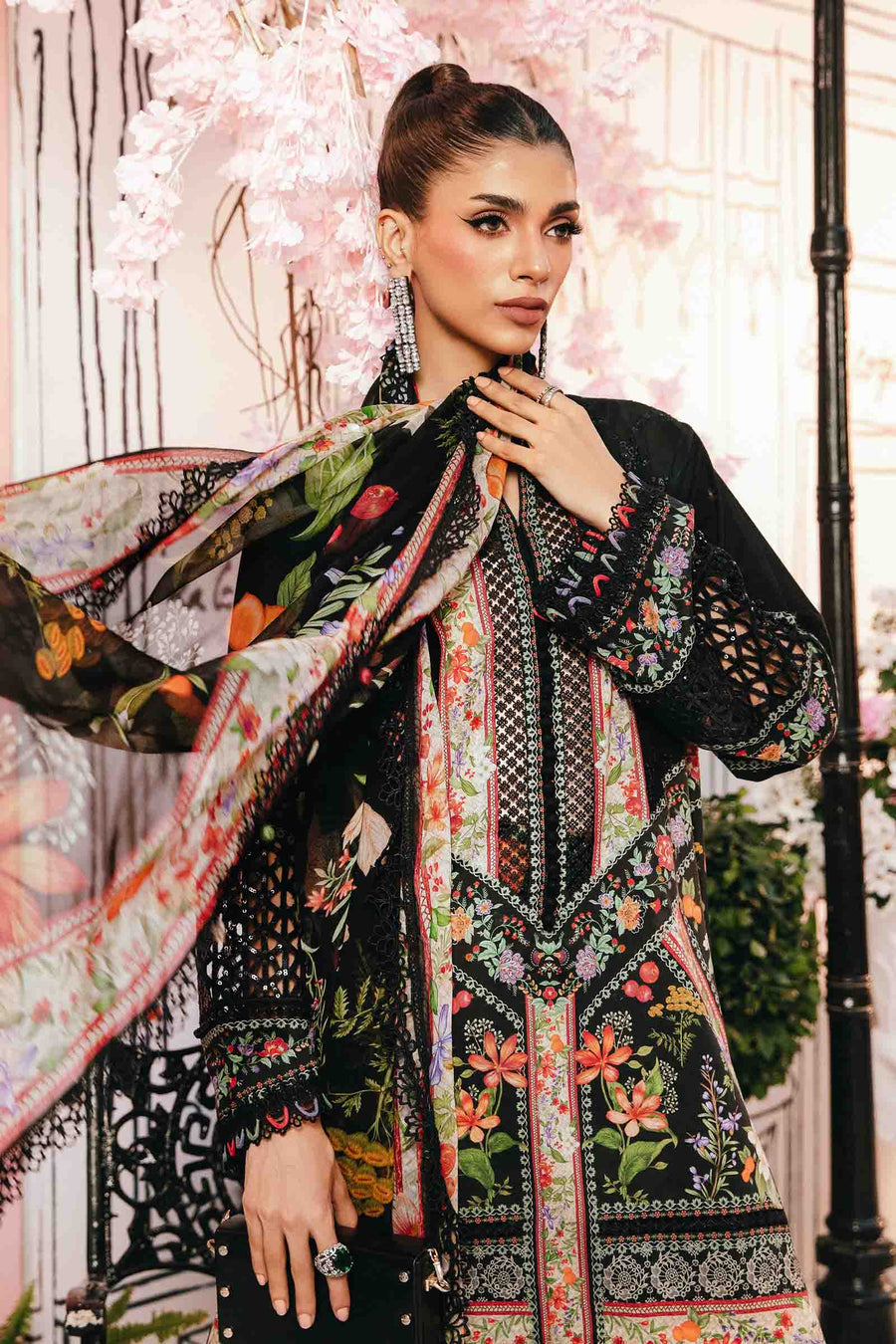 M Print Lawn Fancy